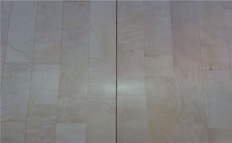 拼接板木地板籃球館主輔龍骨結構