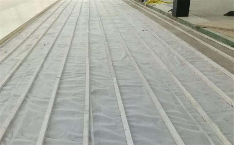 學校風雨操場運動地板主輔龍骨結構