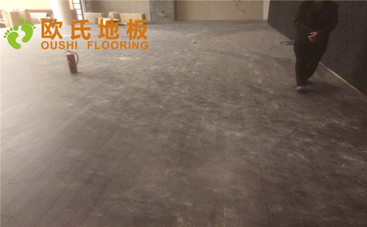 重慶京劇院舞臺木地板案例