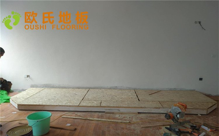 江西鷹潭第五中學舞蹈室木地板案例