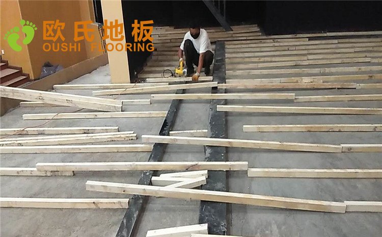 河北唐山師范學(xué)院舞臺木地板